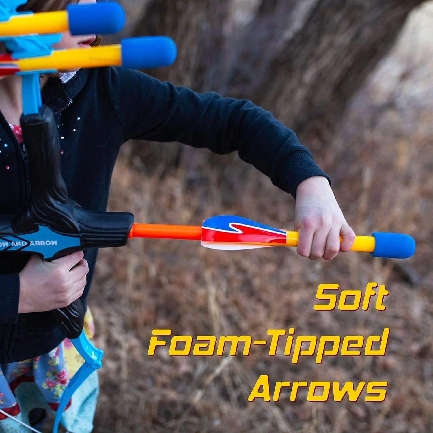 Kids Archery Set Complete Bow and Arrow Set with Bow Target Poster