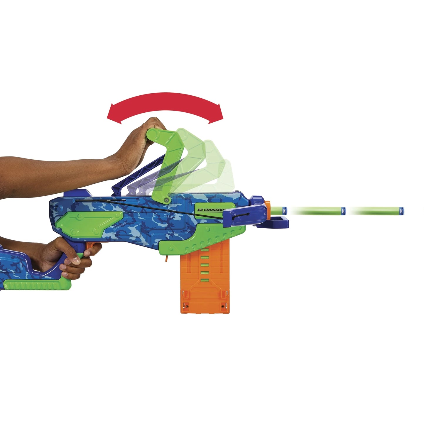 EZ Crossbow Blaster, Ages 8 Years and Up, Fun for Indoors and Outdoors!