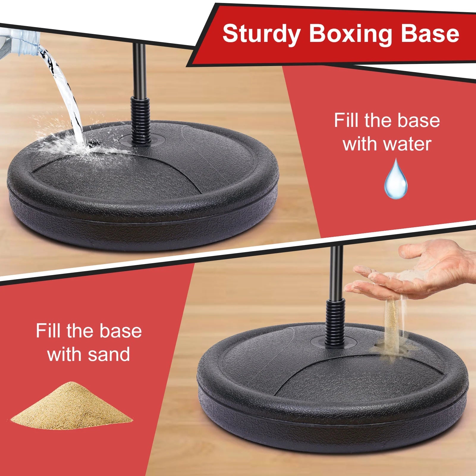 Punching Bag for Kids with Boxing Gloves Adjustable Stand Kids Punching Bag Boxing Bag Set Toy for Child Boys & Girls