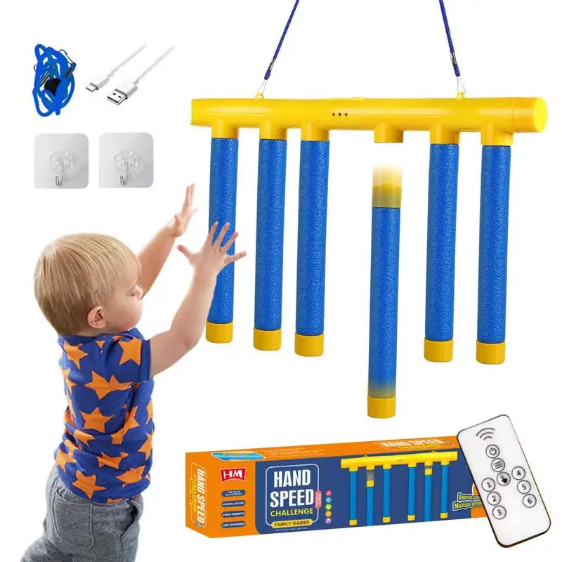 Remote Control Stick Catcher Machine - Reflex Training Game for Enhanced Reaction Skills